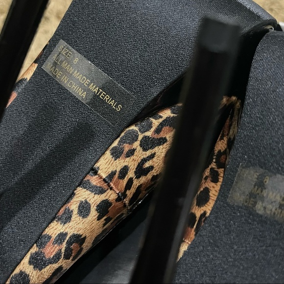 NEW IN BOX Wild DNA cheetah print heels 8 - Picture 5 of 8